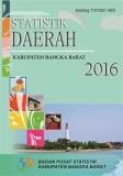 Statistik Daerah Kabupaten Bangka Barat 2016